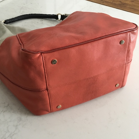 Diane Von Furstenberg color blocked hobo bag - Picture 3 of 8